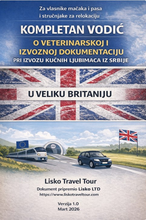 Prevoz kućnih ljubimaca iz Srbije u Veliku Britaniju — kompletan vodič